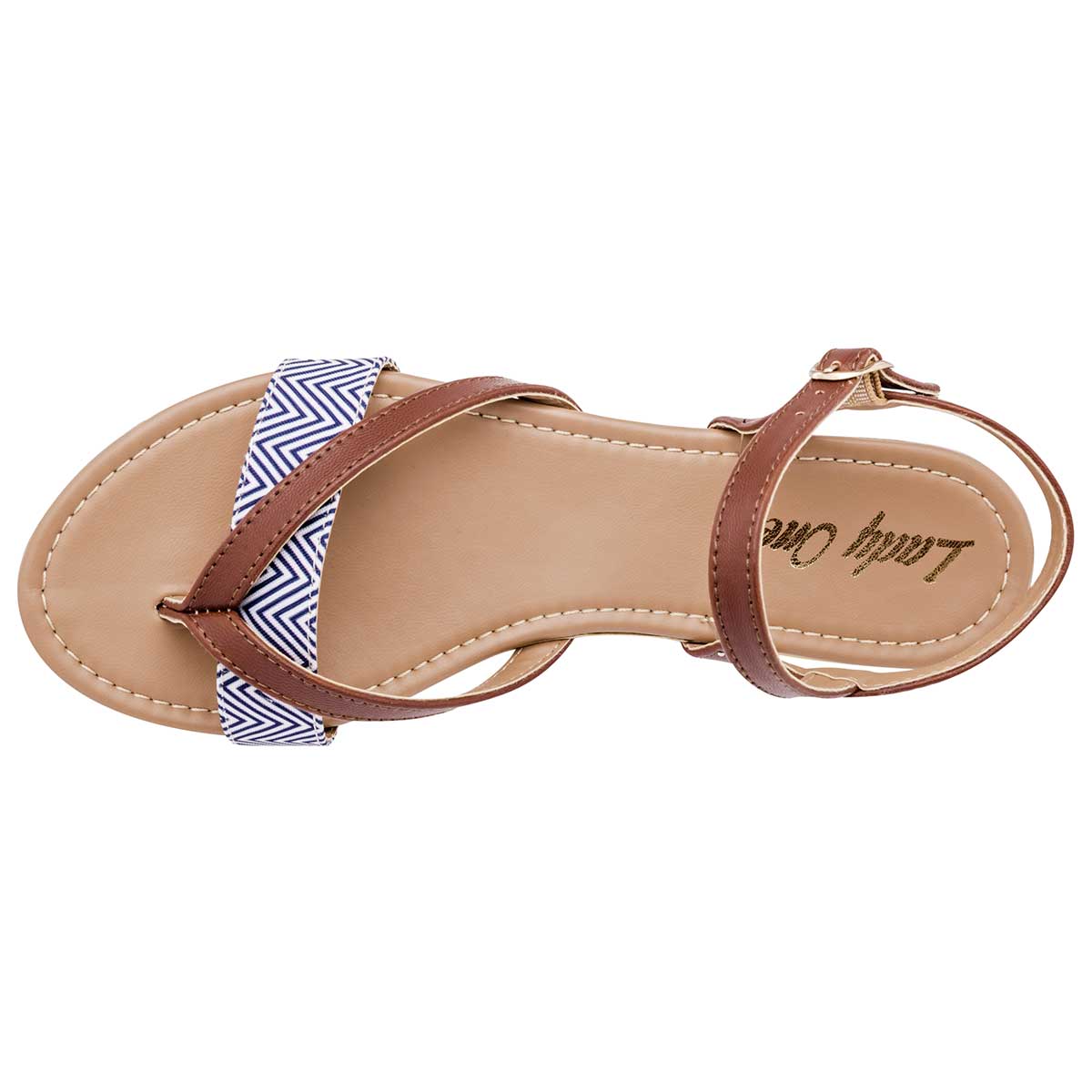 Foto 2 | Sandalias Lady One Cafés para Mujer