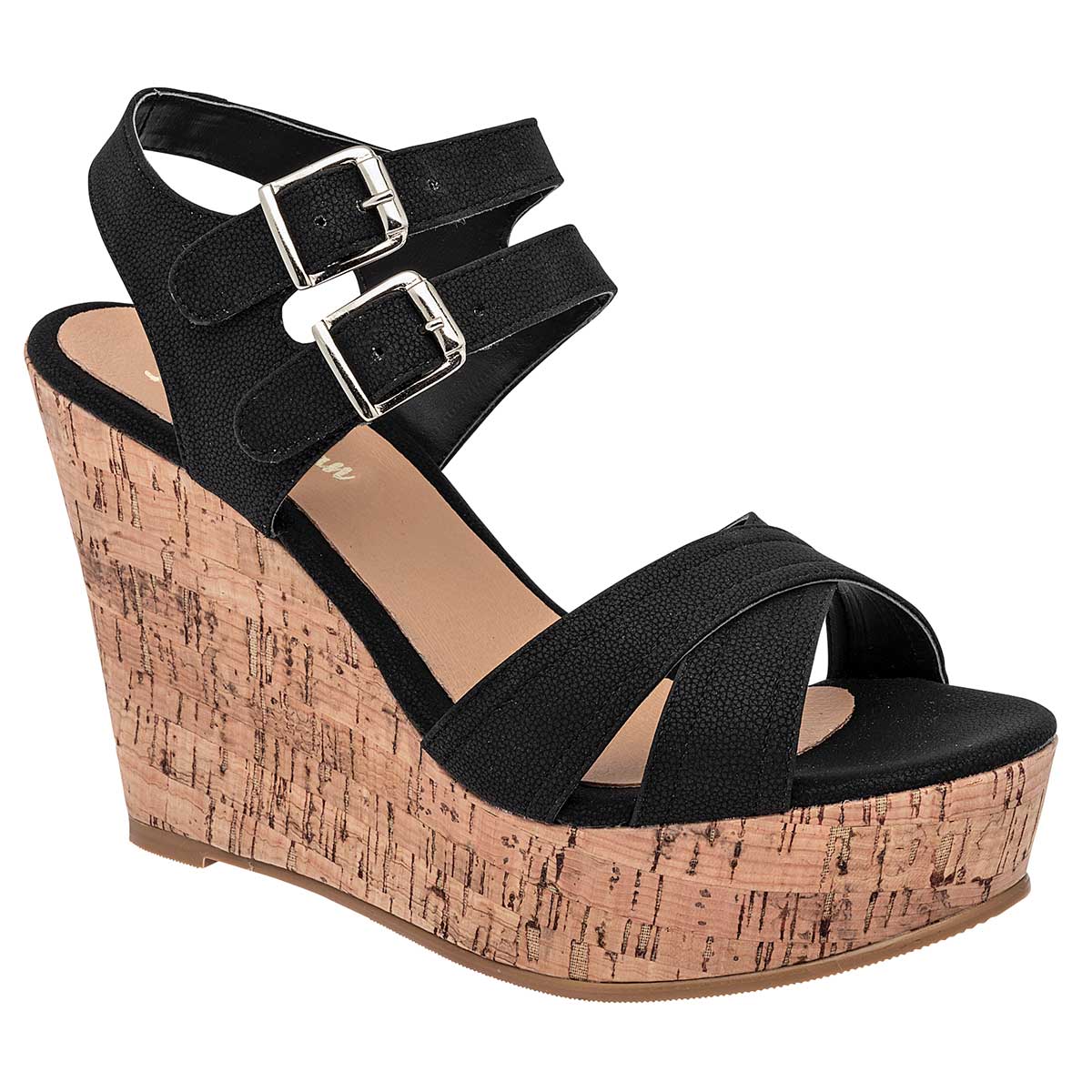Sandalia Para Mujer D'Cristian Negras 117474-1