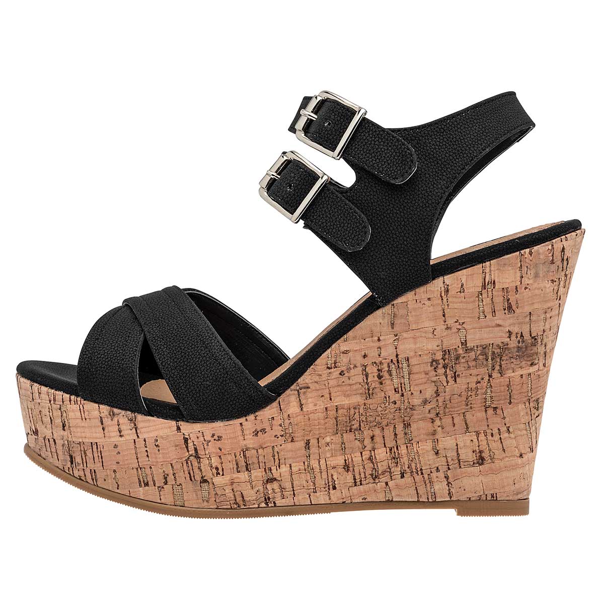 Foto 4 pulgar | Sandalia Para Mujer D'Cristian Negras 117474-1