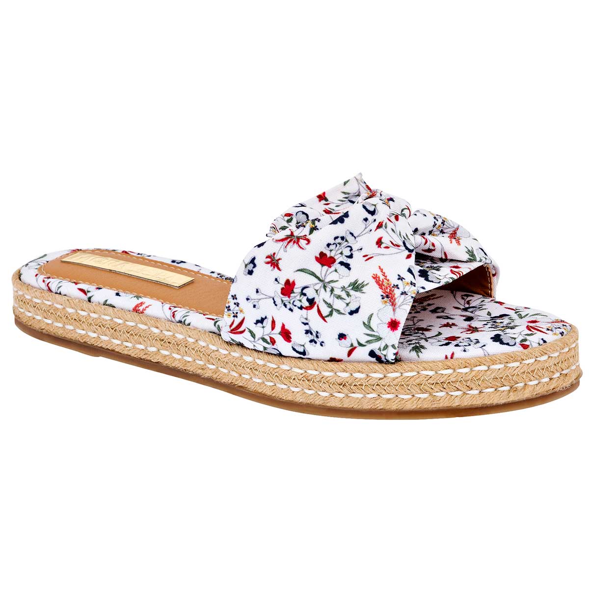 Foto 2 pulgar | Sandalias Moramora Blancas para Mujer