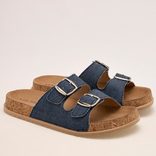Foto 2 | Sandalias Via Moda Azul para Mujer