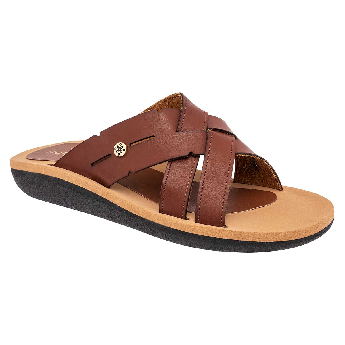Foto 2 pulgar | Sandalias Mora Tierra Marrones para Mujer