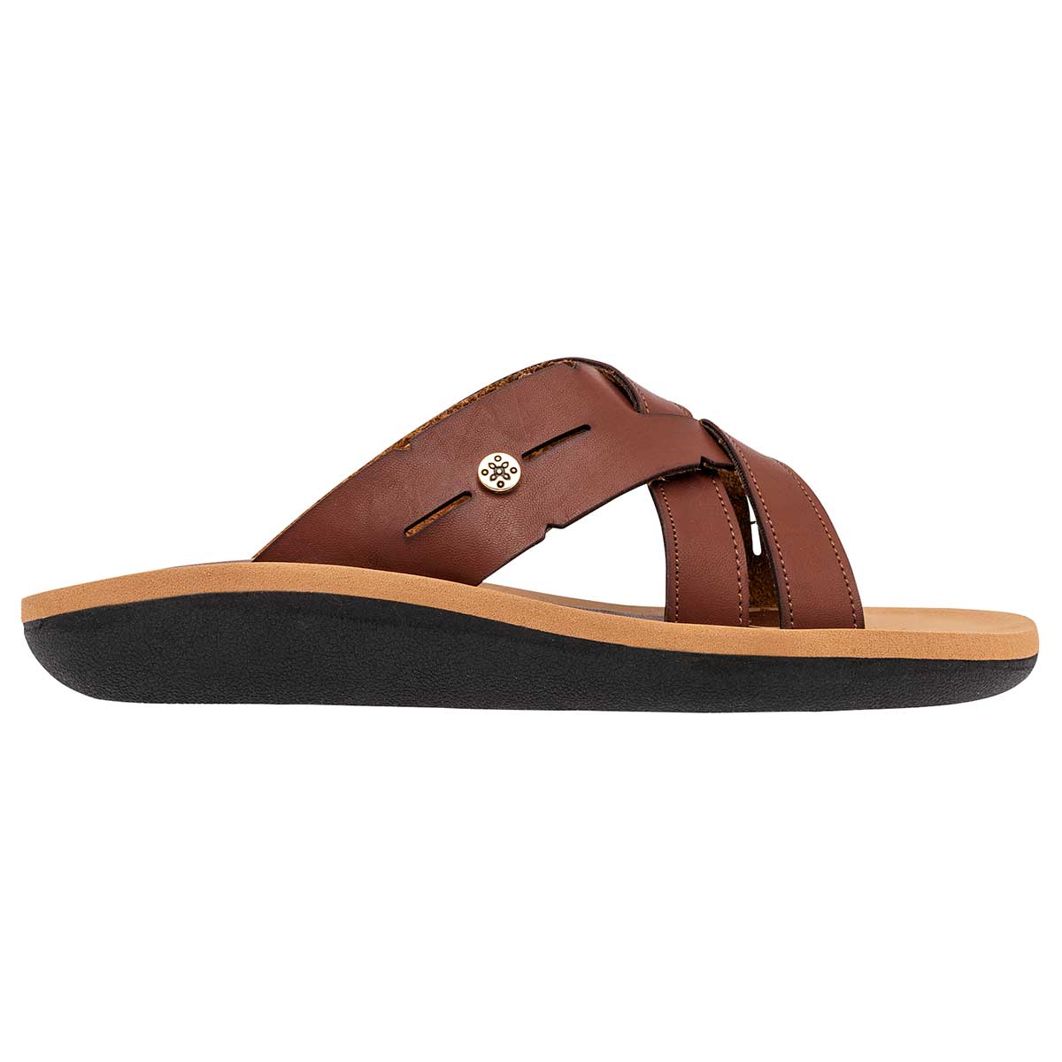 Foto 4 pulgar | Sandalias Mora Tierra Marrones para Mujer