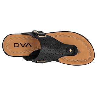 Foto 2 | Sandalias DVA Negras para Mujer