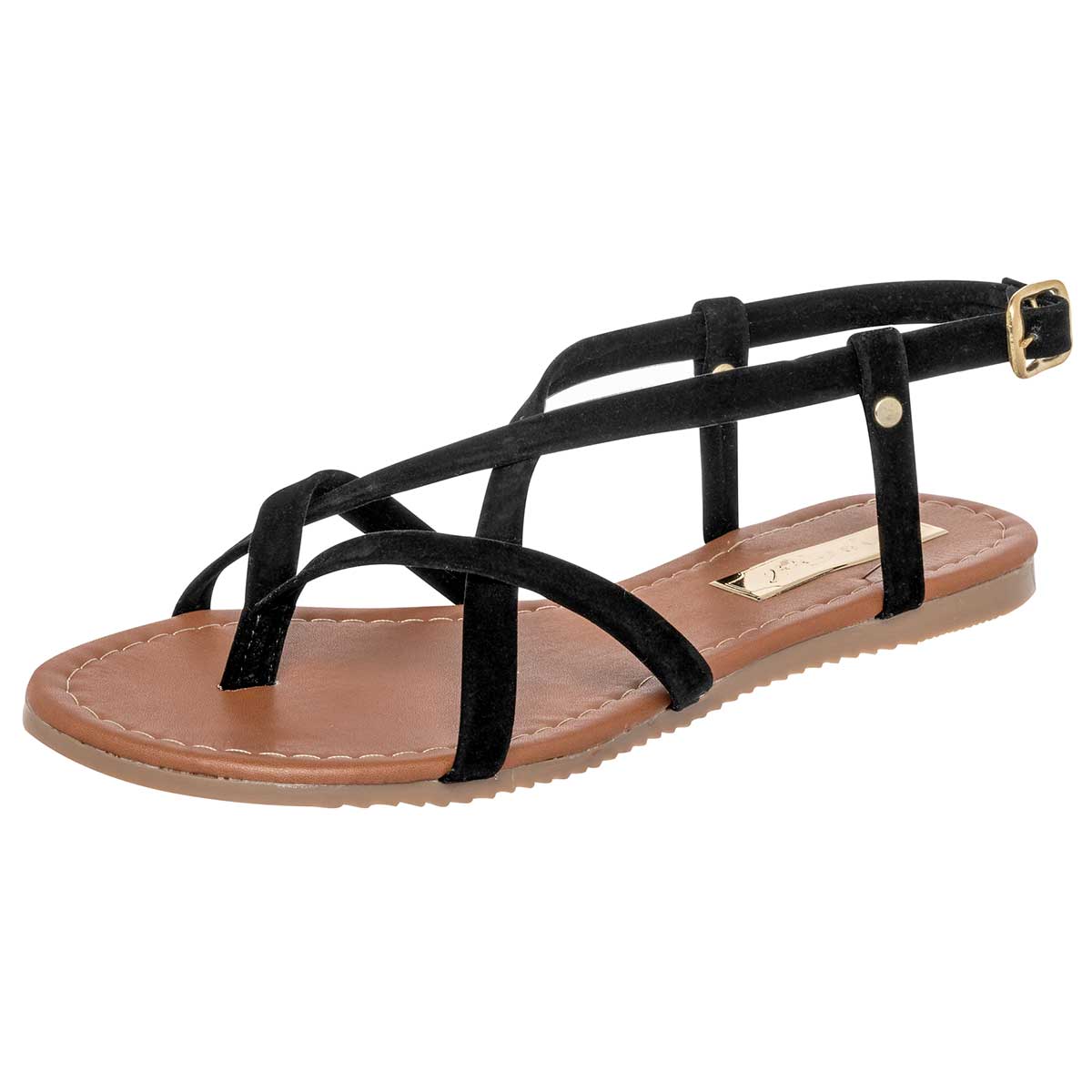 Sandalia Sexy Girl Negro Código 84718-1 para Mujer