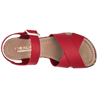 Foto 2 | Sandalias Diexca Rojas para Mujer