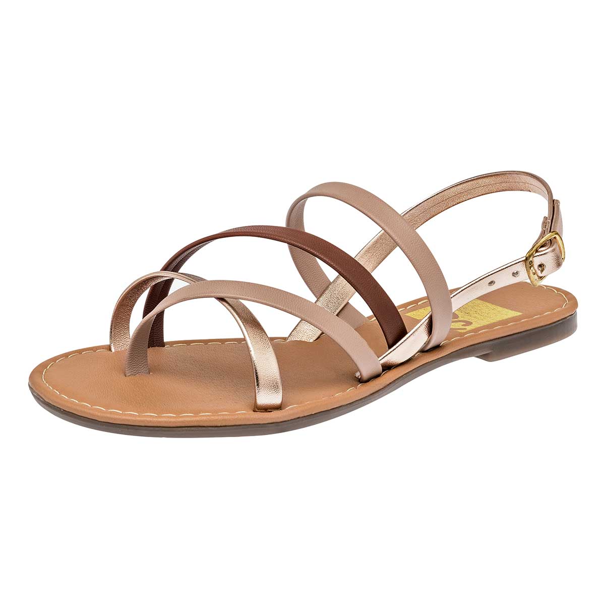 Foto 2 pulgar | Sandalia para Mujer Been Class Beige 108163-1