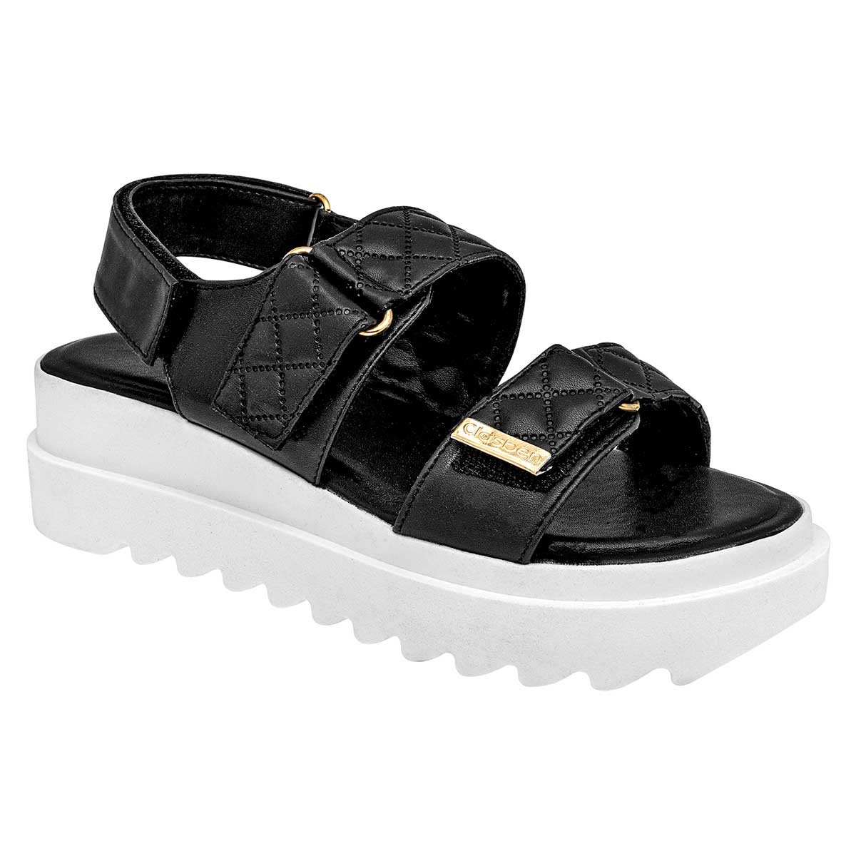 Sandalias Clasben Negras para Mujer