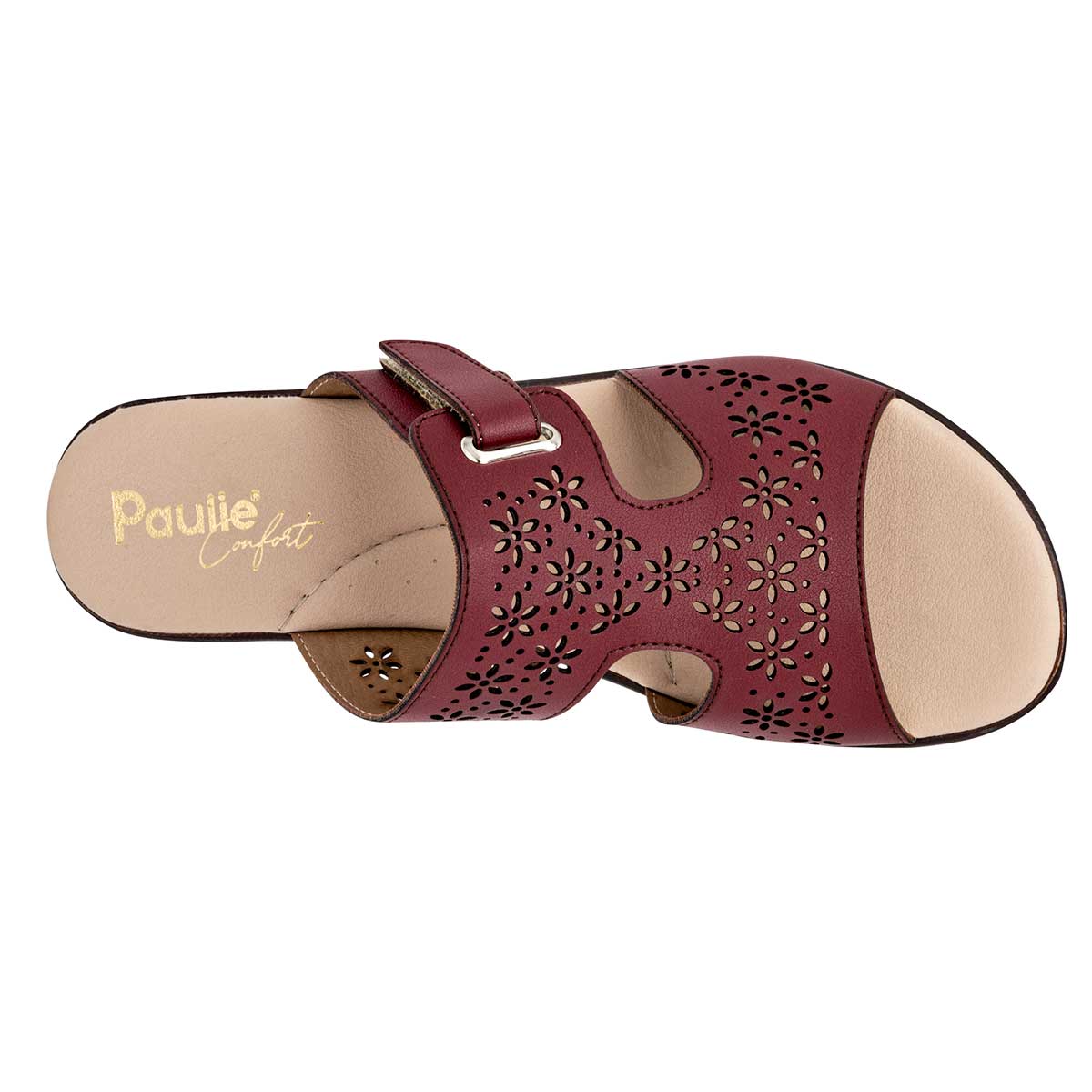 Foto 3 pulgar | Sandalias Paulie Vino para Mujer