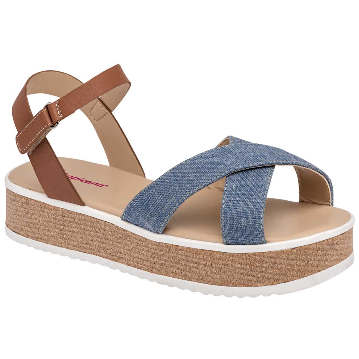 Foto 2 pulgar | Sandalias Tropicana 117333-2 Azul Marino