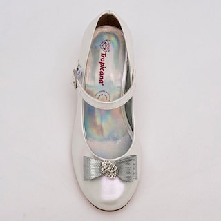 Foto 2 | Zapato de Graduación para Niña Tropicana Blanco Tornasol 121134-1