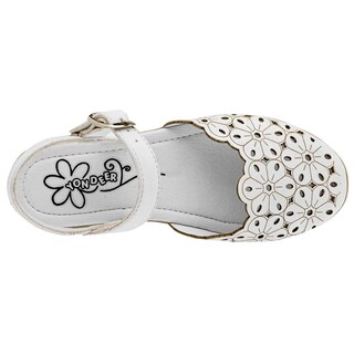 Foto 2 | Sandalias Yondeer 95268-2 Blancas para Mujer