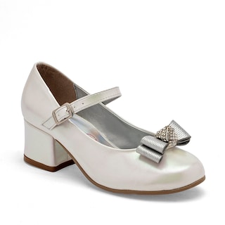 Foto 1 | Zapato de Graduación para Niña Tropicana Blanco Tornasol 121134-1