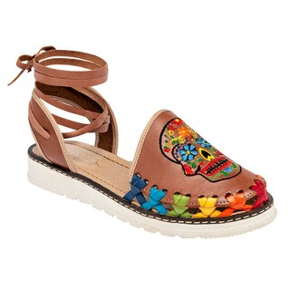 Foto 1 | Sandalia Mora Tierra Camel Multicolor Código 111329-1 para Mujer