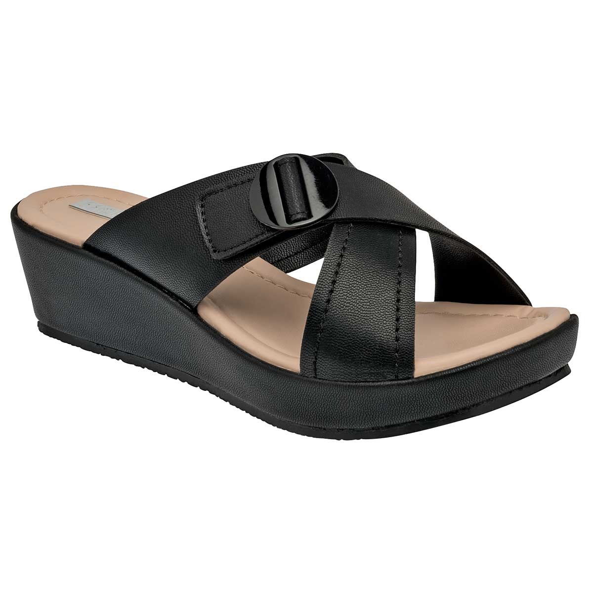 Sandalia MoraMora Negra 109087-1 para Mujer