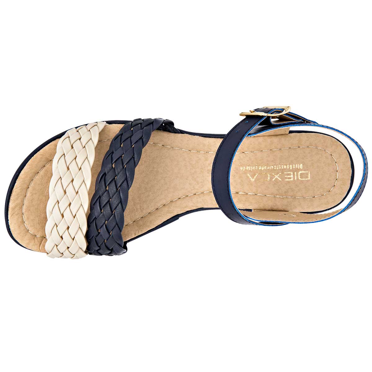 Foto 2 | Sandalias Diexca Azules para Mujer