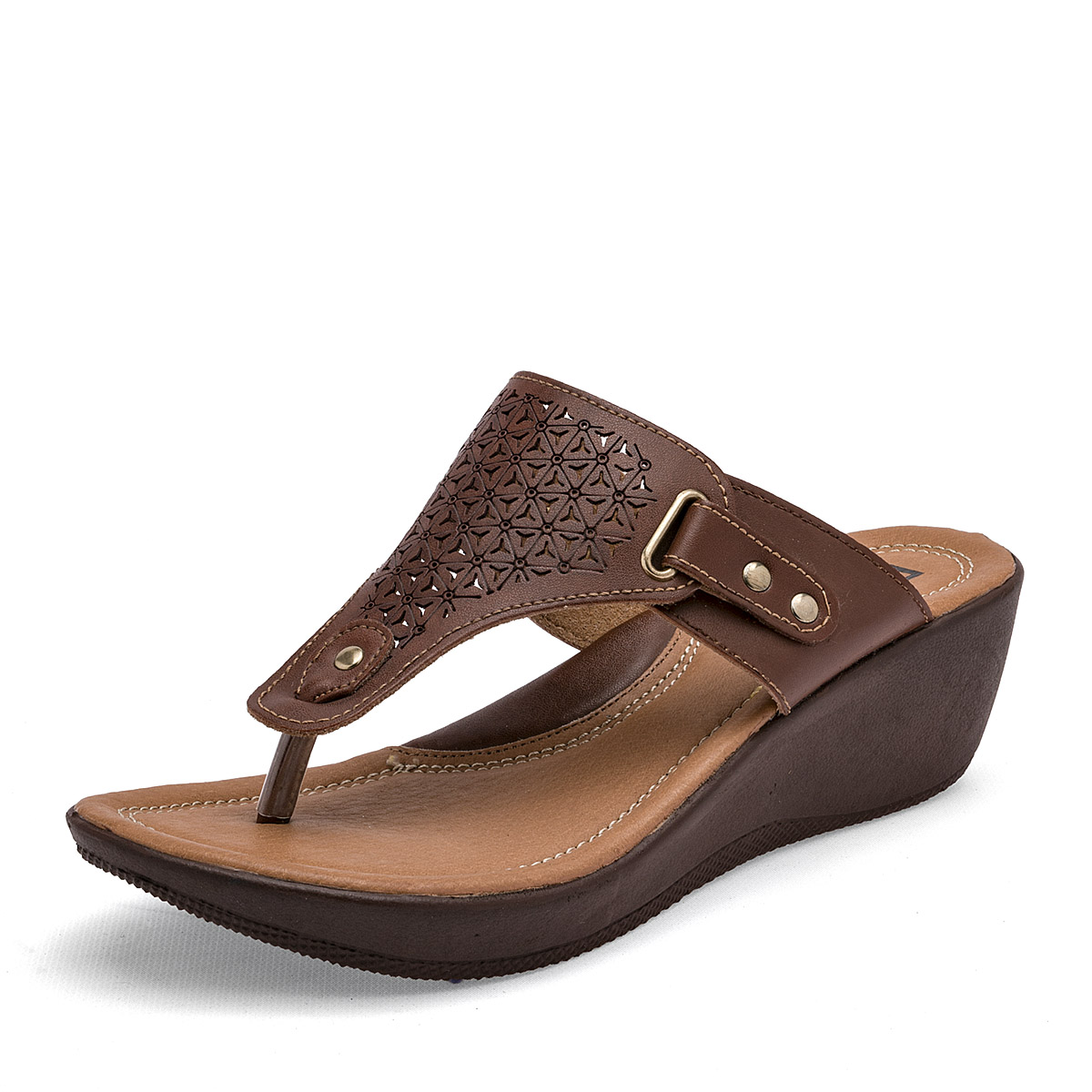 Sandalia para Mujer Dva Café 121566-e