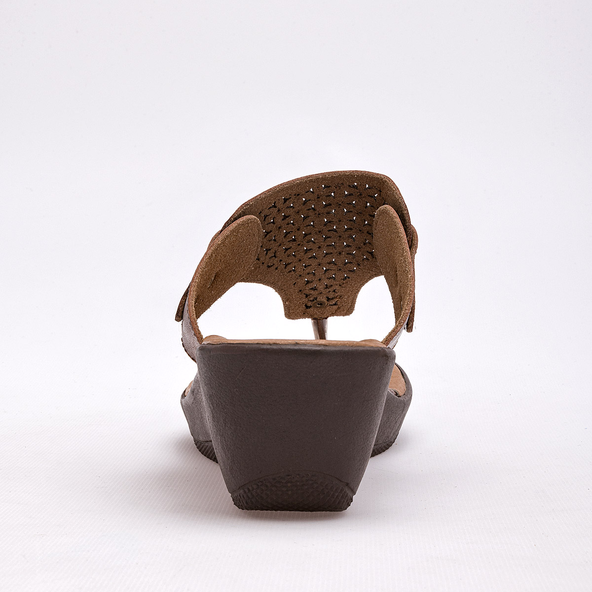 Foto 4 pulgar | Sandalia para Mujer Dva Café 121566-e