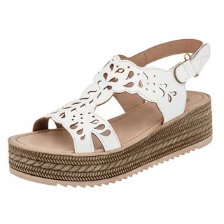 Foto 1 | Sandalias Been Class Blancas para Mujer