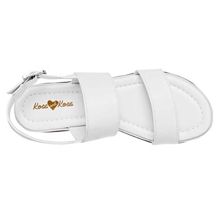 Foto 2 | Top Moda Sandalia Blanco Código 84850-1 para Mujer