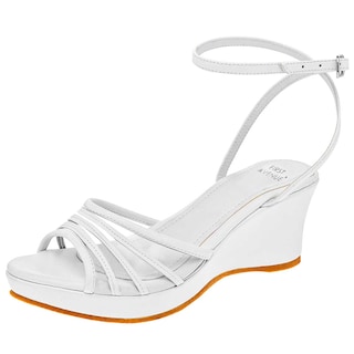 Foto 1 | Sandalias First Avenue 101664-1 Blancas para Mujer
