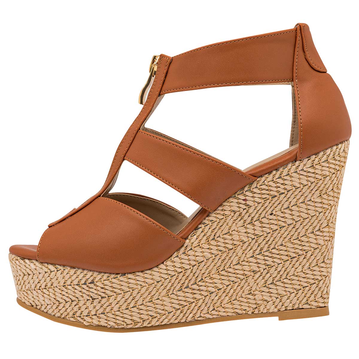 Foto 4 pulgar | Sandalia D'cristian Camel Código 108478-1 para Mujer