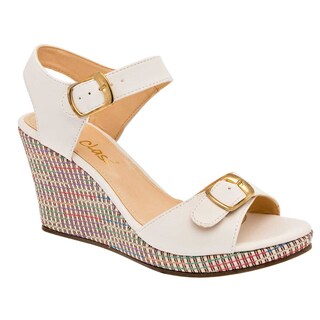 Foto 1 | Sandalias de Tacón Been Class Beige para Mujer