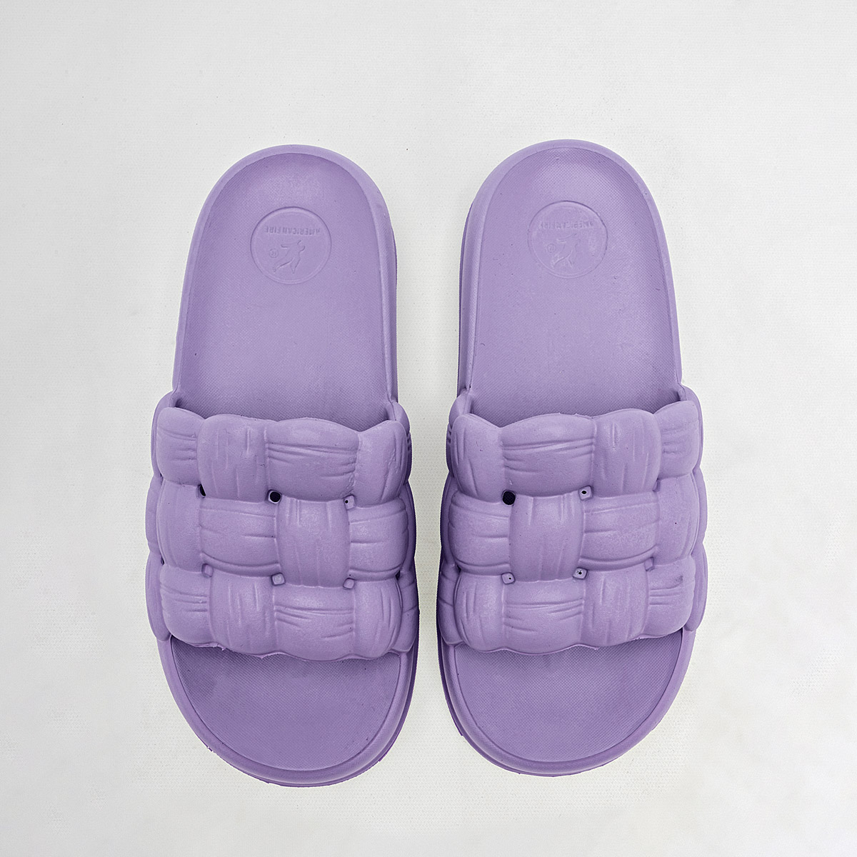 Foto 4 pulgar | Sandalia American Fire Lila Código 121505-e para Mujer