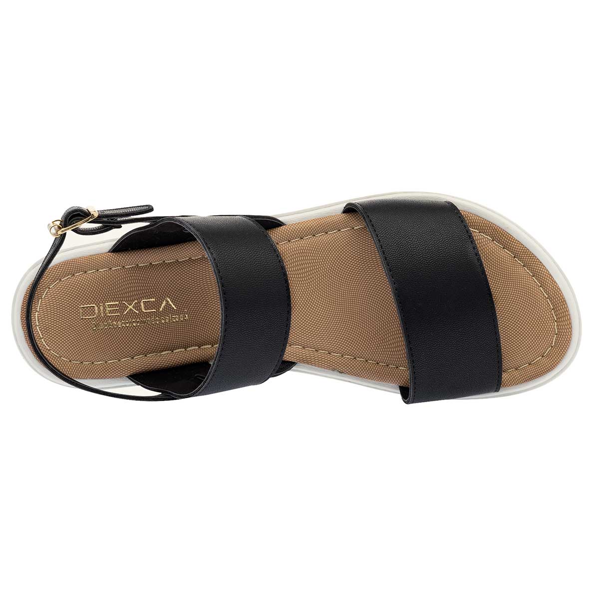 Foto 3 pulgar | Sandalias Diexca 98498-1 Negras para Mujer