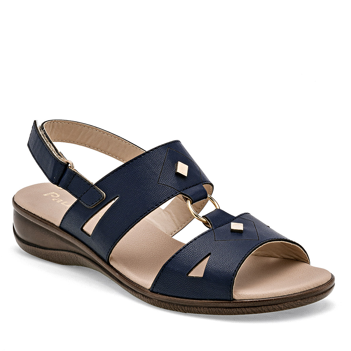 Sandalia Paulie Azul 55017-1 para Mujer