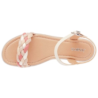 Foto 2 | Sandalia Jeans Shoes Blanco Código 108848-2 para Mujer