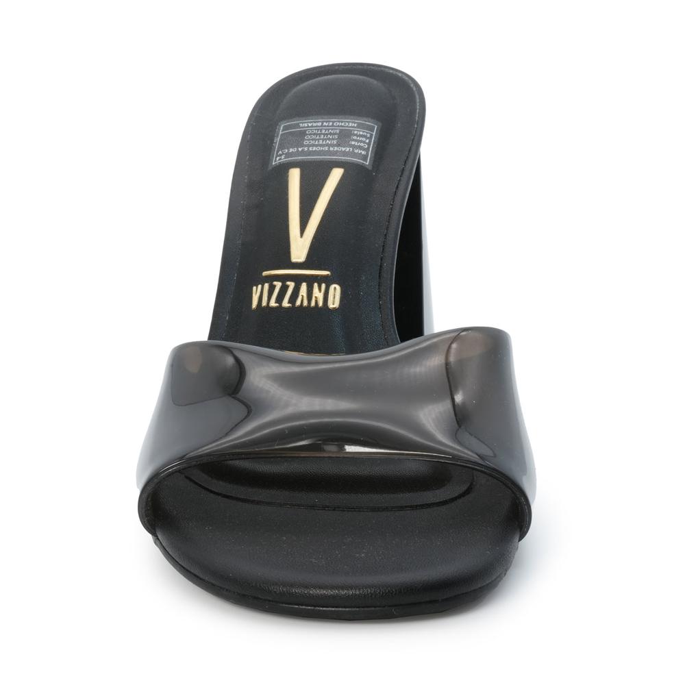 Foto 4 pulgar | Sandalias de Tacón Vizzano Negros para Mujer