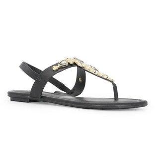 Foto 2 | Sandalias Beira Rio Lucy Fantasy Negras para Mujer