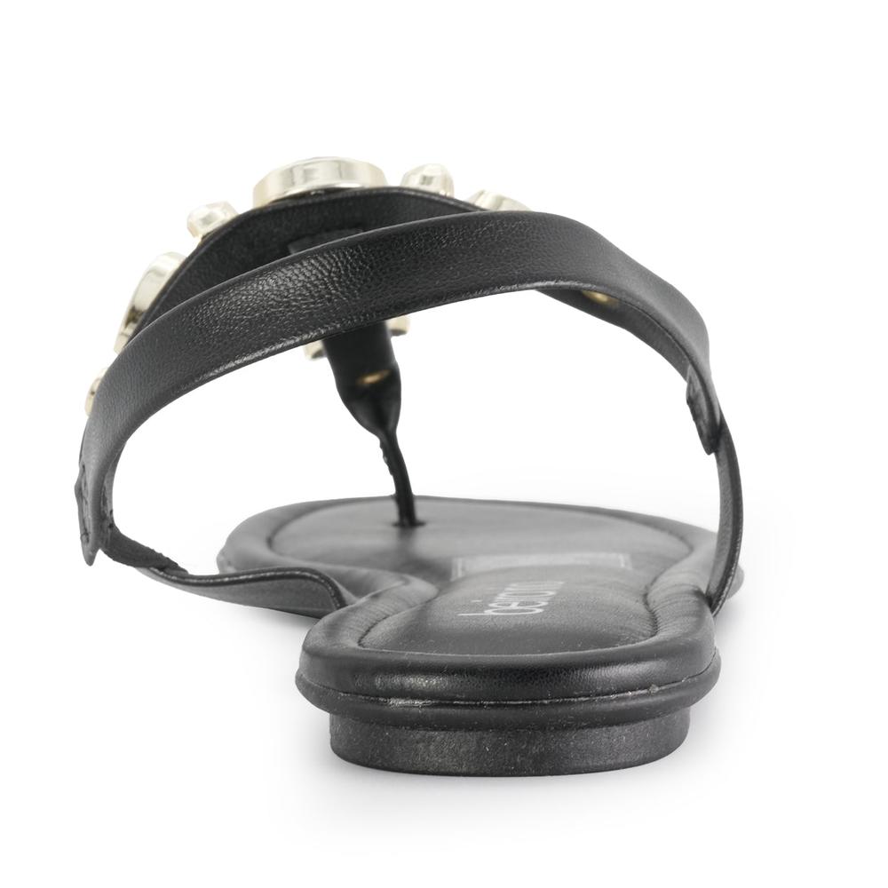 Foto 5 pulgar | Sandalias Beira Rio Lucy Fantasy Negras para Mujer