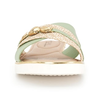 Foto 3 | Sandalia Flat Modare Anabell River Verde para Mujer