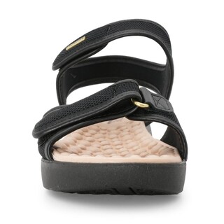 Foto 3 | Sandalia Plataforma Plana Para Mujer Modare Moana Nylon Negro