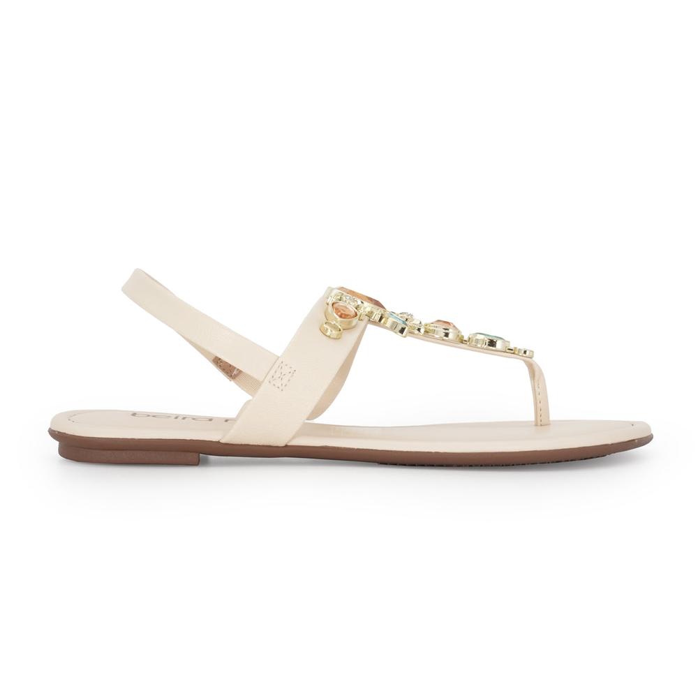 Foto 2 pulgar | Sandalias Beira Rio Lucy Fantasy Beige para Mujer