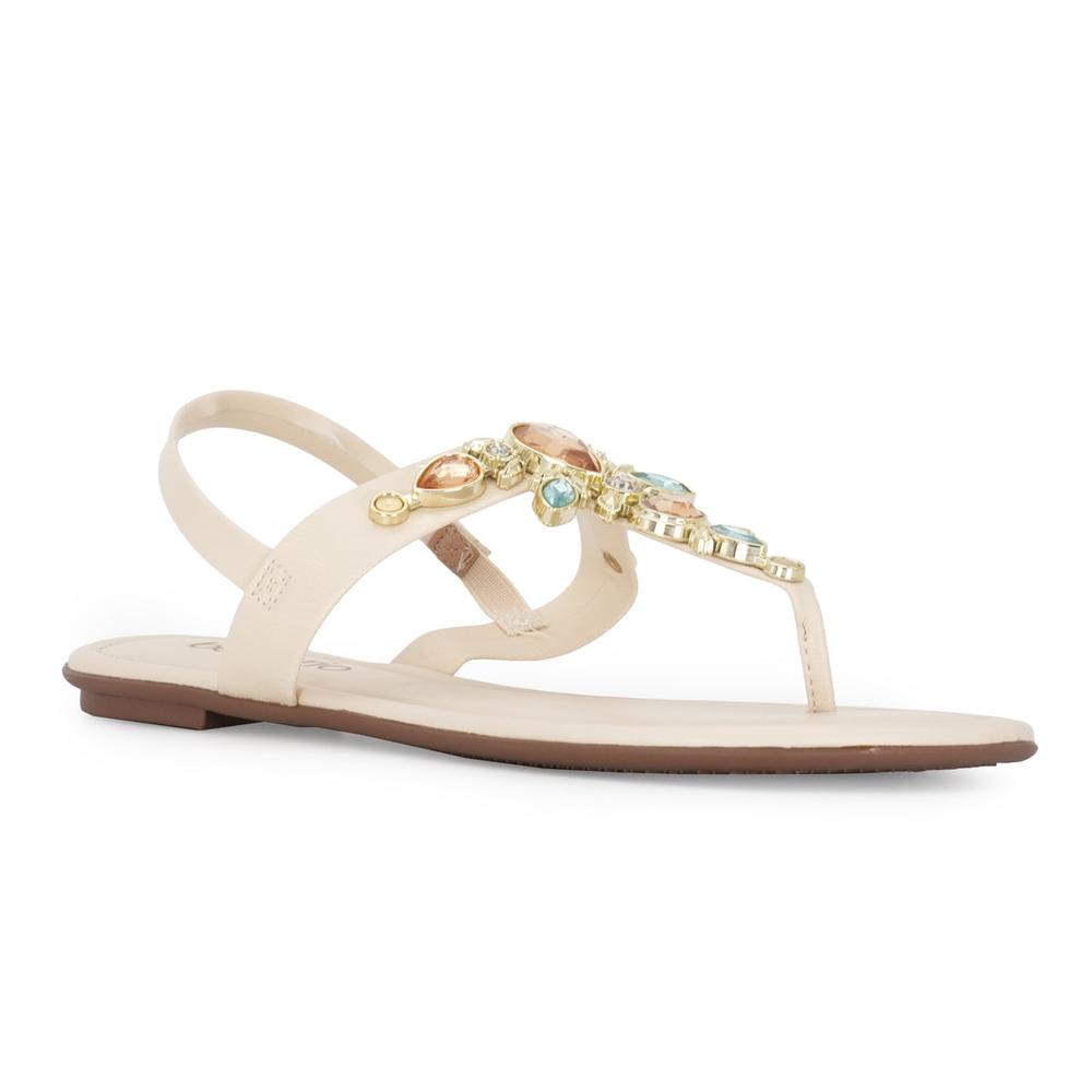 Foto 3 pulgar | Sandalias Beira Rio Lucy Fantasy Beige para Mujer
