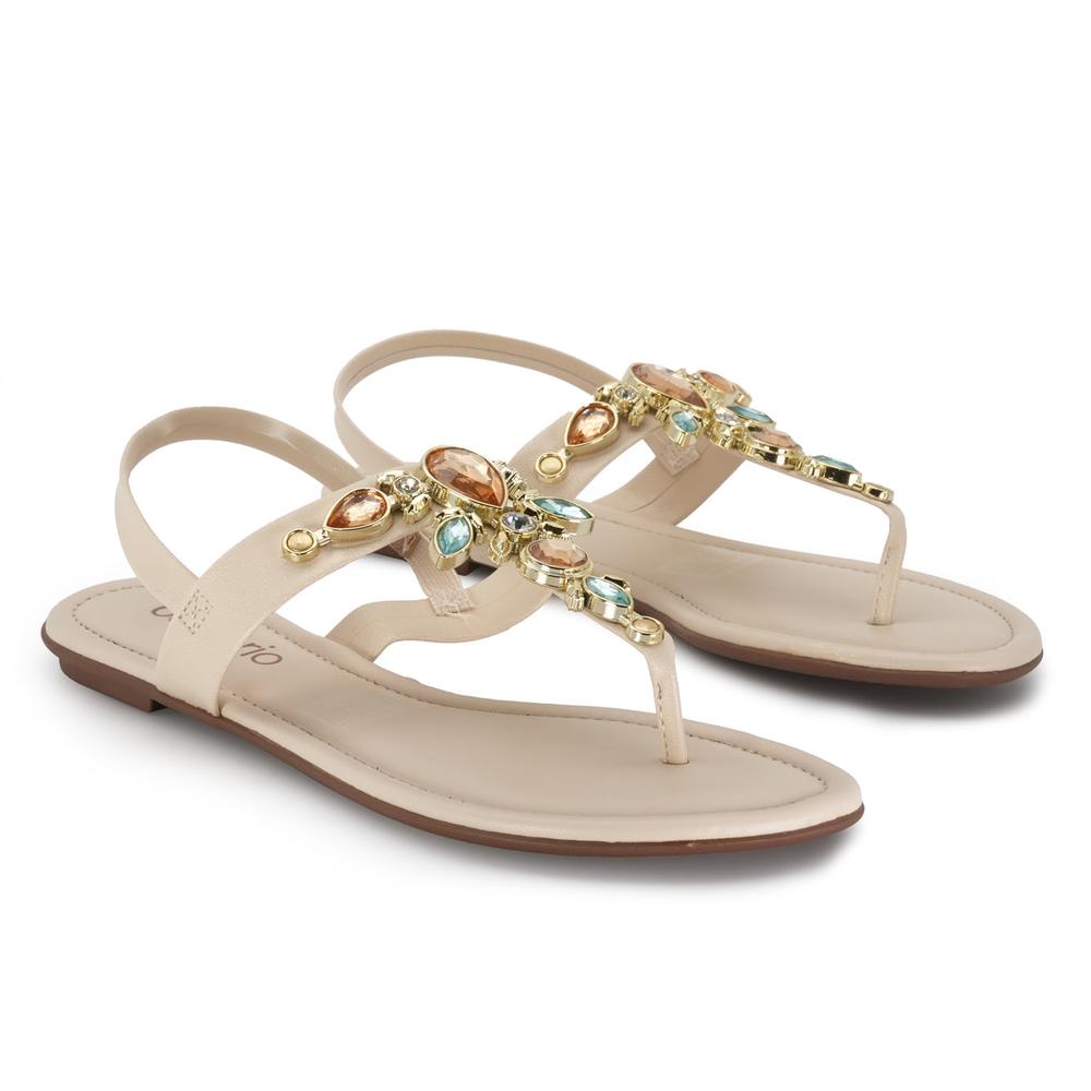 Foto 5 | Sandalias Beira Rio Lucy Fantasy Beige para Mujer