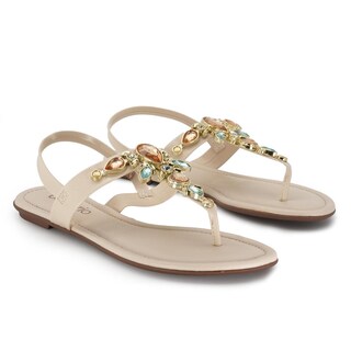 Foto 5 | Sandalias Beira Rio Lucy Fantasy Beige para Mujer