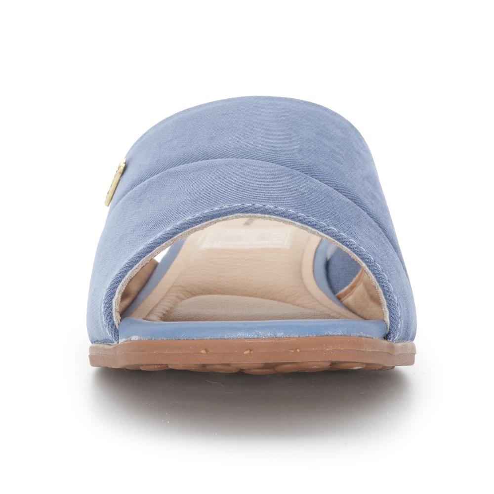 Foto 4 pulgar | Sandalia Modare Lyn Tecido Azul Cielo con Tacón Bajo para Mujer