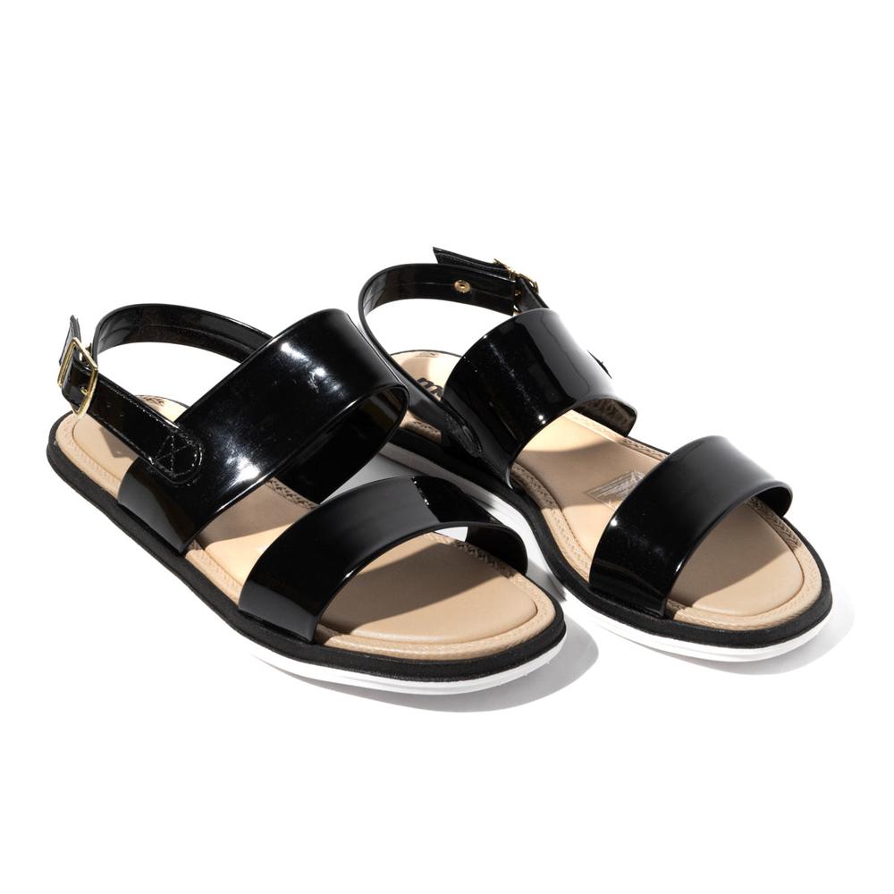 Foto 5 | Sandalia Flat Moleca Dantza Fran Negros para Mujer