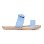 Sandalia Flat para Mujer Moleca Dominica Duo Azul
