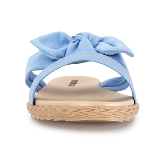 Foto 3 | Sandalia Flat para Mujer Moleca Dominica Duo Azul