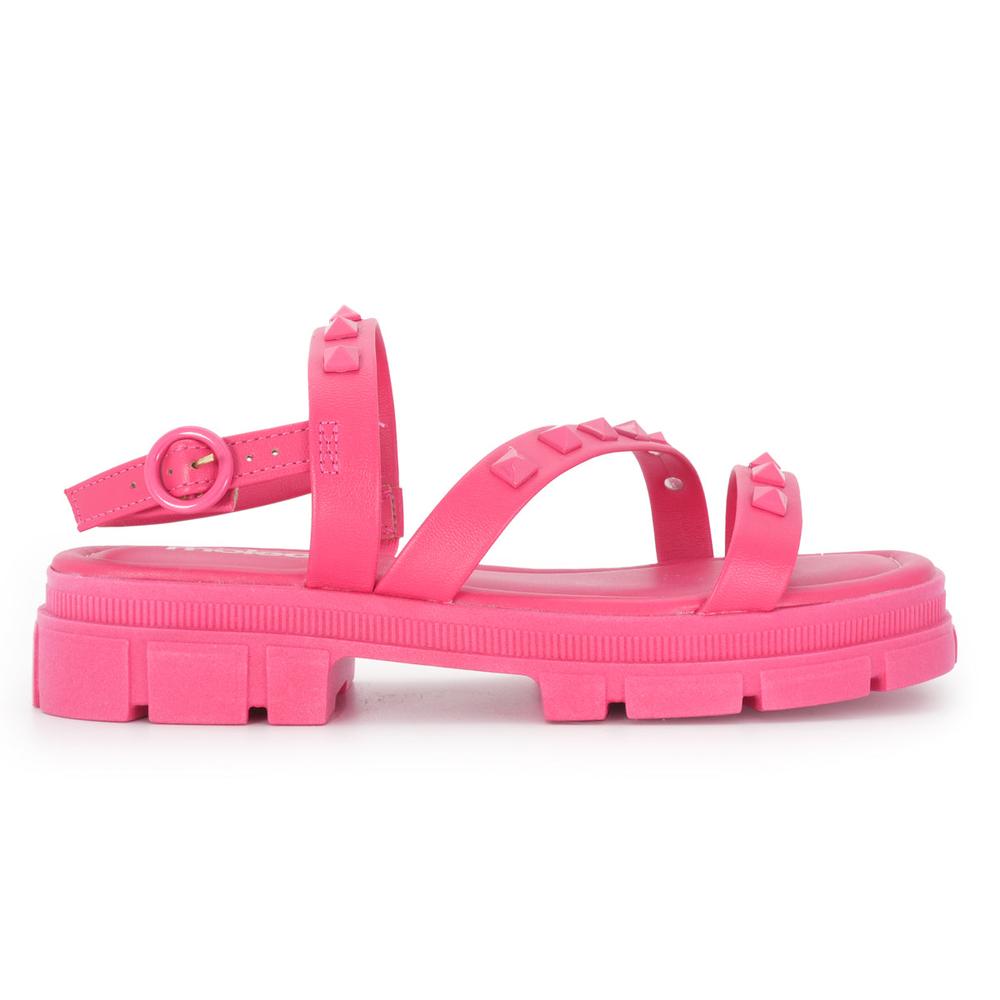 Foto 2 pulgar | Sandalias Moleca Rosas para Mujer