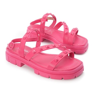Foto 4 | Sandalias Moleca Rosas para Mujer