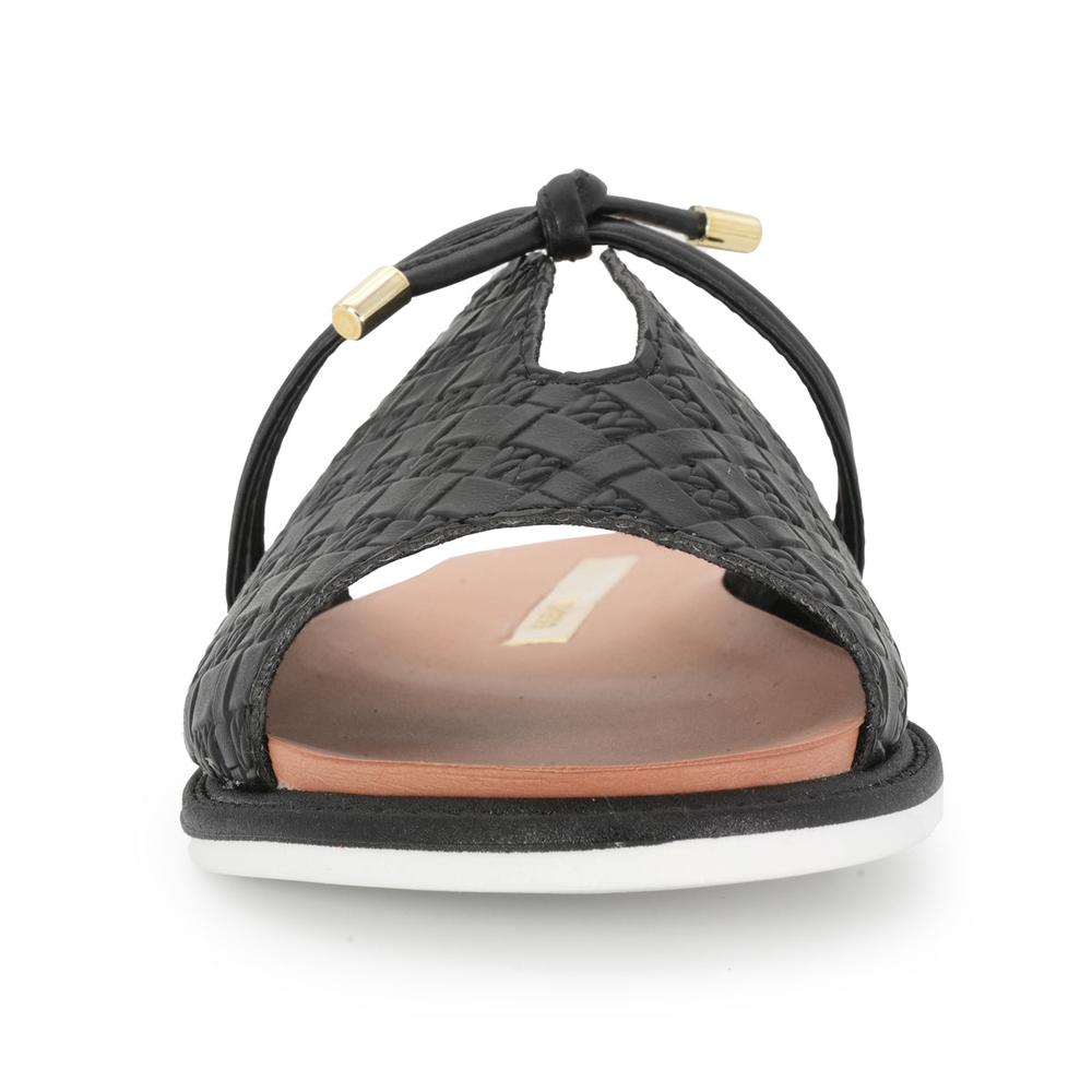 Foto 4 pulgar | Sandalias Moleca Negras para Mujer