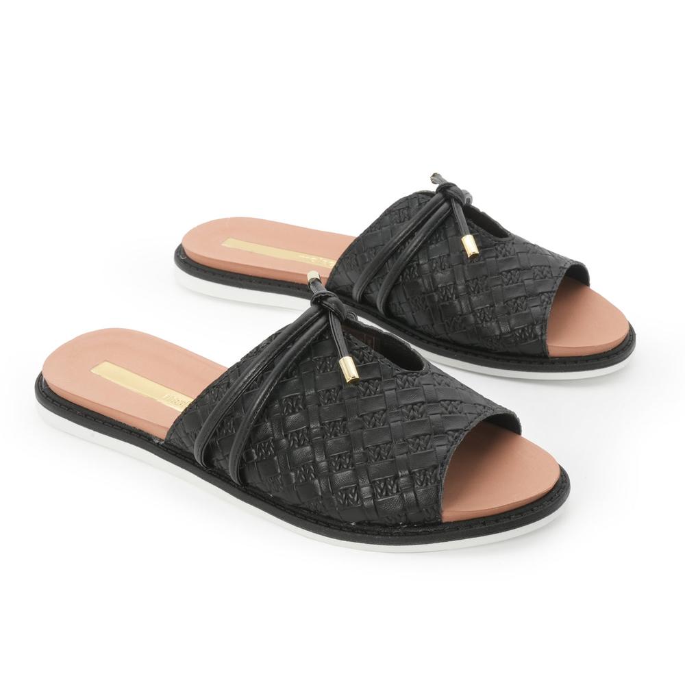 Foto 6 pulgar | Sandalias Moleca Negras para Mujer