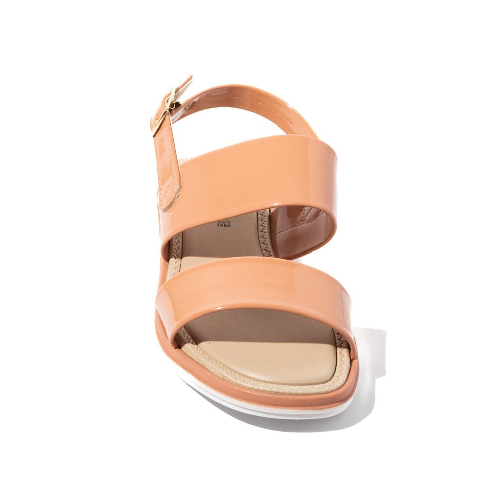 Foto 4 pulgar | Sandalias Moleca Dantza Fran Anaranjadas para Mujer