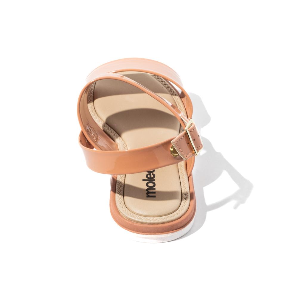 Foto 5 pulgar | Sandalias Moleca Dantza Fran Anaranjadas para Mujer
